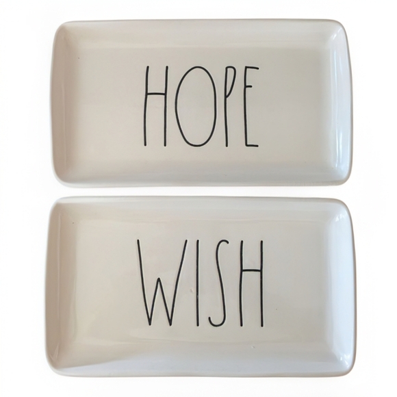 NEW Rae Dunn Accent Plates - Picture 1 of 2